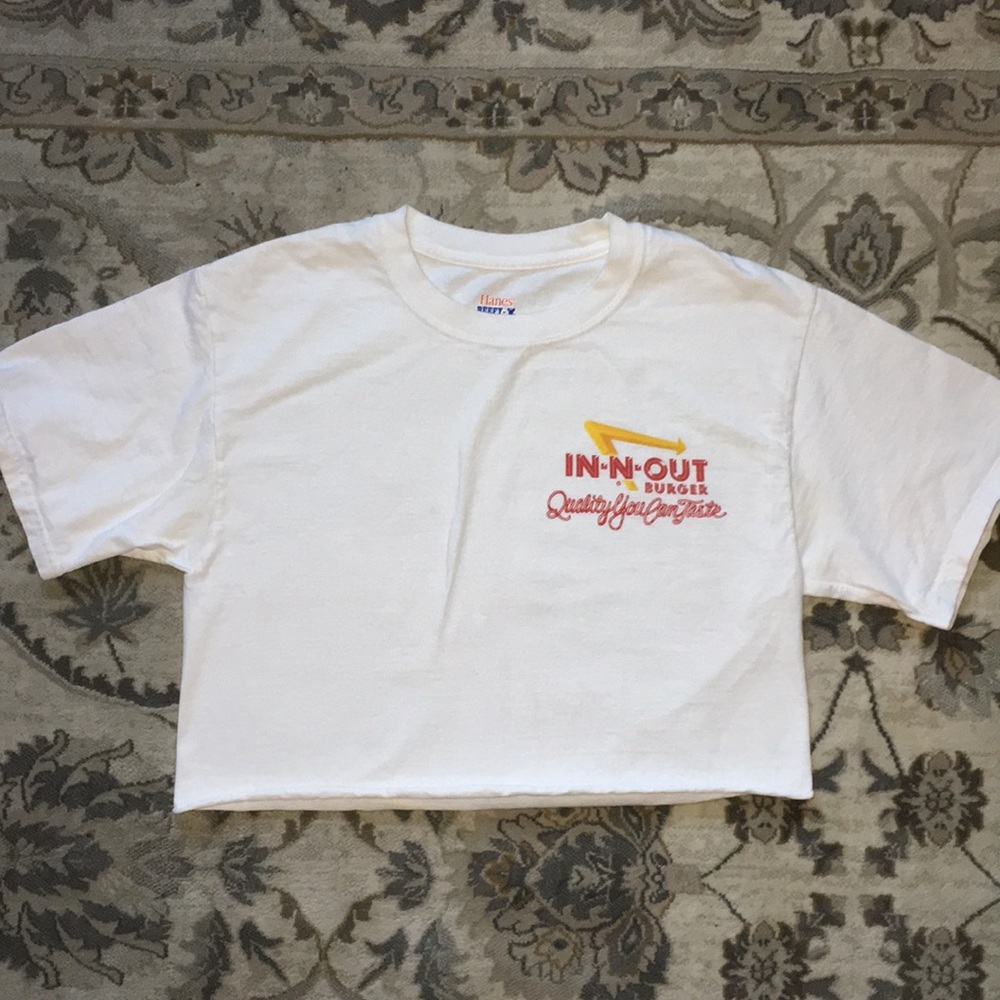 In-n-out crop top!